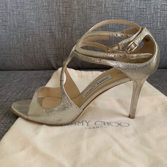 Jimmy Choo Ivette Stiletto Sandals - Picture 4 of 9